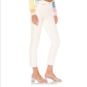 LEVI’S 501 Skinny in Crystaline Hi-Rise White